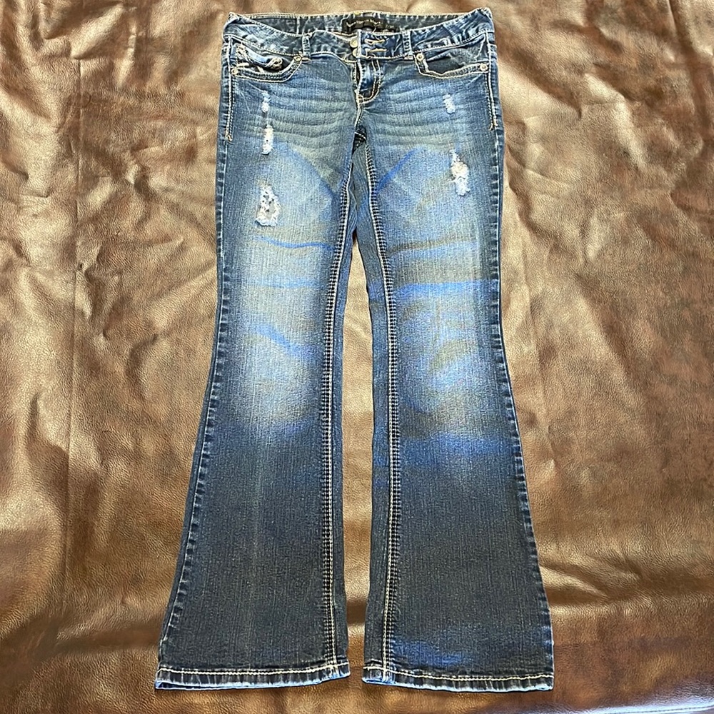 Twenty one black by rue 21 size 7/8R blue jeans